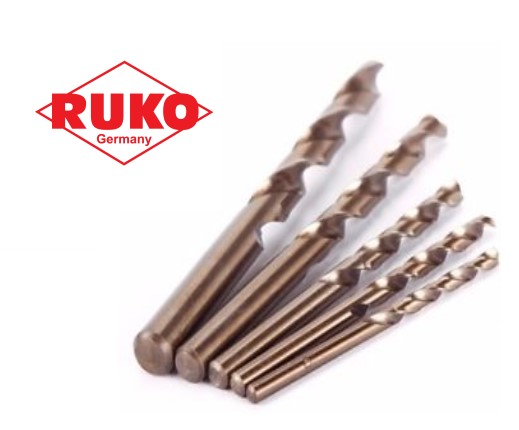 Ruko cobalt drill bits